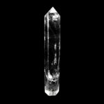 große Bergkristall Spitze Höhe 102 mm transparent und glasklar aus Brasilien Edelsteine Heilsteine bei Wunderstein24