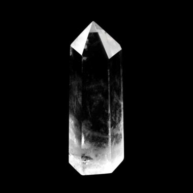 Bergkristall Spitze Höhe 72 mm transparent und glasklar aus Brasilien Edelsteine Heilsteine bei Wunderstein24