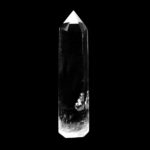 Bergkristall Spitze Höhe 79 mm transparent und glasklar aus Brasilien Edelsteine Heilsteine bei Wunderstein24