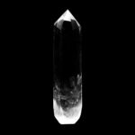 Bergkristall Spitze Höhe 78 mm transparent und glasklar aus Brasilien Edelsteine Heilsteine bei Wunderstein24