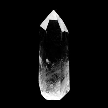 Bergkristall Spitze Höhe 70 mm transparent und glasklar aus Brasilien Edelsteine Heilsteine bei Wunderstein24
