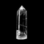 Bergkristall Spitze Höhe 65 mm transparent und glasklar aus Brasilien Edelsteine Heilsteine bei Wunderstein24
