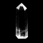 Bergkristall Spitze Höhe 65 mm transparent und glasklar aus Brasilien Edelsteine Heilsteine bei Wunderstein24