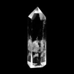 Bergkristall Spitze Höhe 92 mm transparent und glasklar aus Brasilien Edelsteine Heilsteine bei Wunderstein24