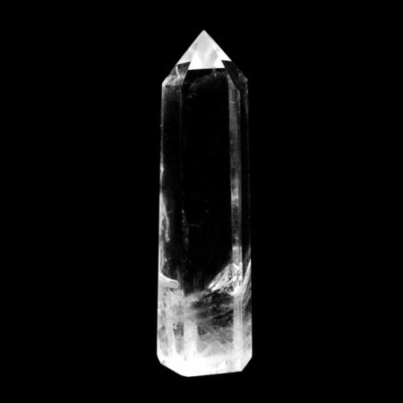 Bergkristall Spitze Höhe 73 mm transparent und glasklar aus Brasilien Edelsteine Heilsteine bei Wunderstein24