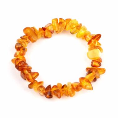 Bernstein Kinder Edelstein Armband flexibel und dehnbar Edelsteine Heilsteine bei Wunderstein24