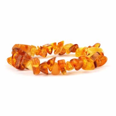 Bernstein Kinder Edelstein Armband flexibel und dehnbar Edelsteine Heilsteine bei Wunderstein24