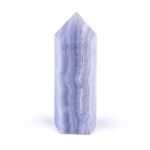 große Chalcedon blau Kristall Spitze Höhe 75 mm aus Namibia Edelsteine Heilsteine bei Wunderstein24