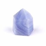 Chalcedon blau Kristall Spitze Höhe 40 mm aus Namibia Edelsteine Heilsteine bei Wunderstein24 Chalcedon blau Kristall Spitze Höhe 40 mm aus Namibia Edelsteine Heilsteine bei Wunderstein24
