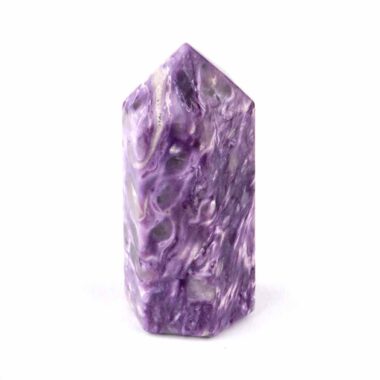 Charoit Spitze Höhe 52 mm in bester Qualität und Farbe Edelsteine Heilsteine bei Wunderstein24