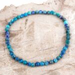 Chrysokoll & Azurit facettiertes Ø 4,3 mm Perlen Edelstein Armband flexibel und dehnbar Edelsteine Heilsteine bei Wunderstein24 Chrysokoll & Azurit facettiertes Ø 4,3 mm Perlen Edelstein Armband flexibel und dehnbar Edelsteine Heilsteine bei Wunderstein24