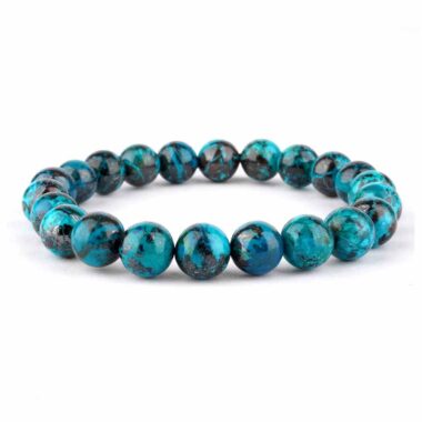 Chrysokoll Ø 8,9 mm Kugel Armband flexibel und dehnbar in bester Qualität Edelsteine Heilsteine bei Wunderstein24 Chrysokoll Ø 8,9 mm Kugel Armband flexibel und dehnbar in bester Qualität Edelsteine Heilsteine bei Wunderstein24