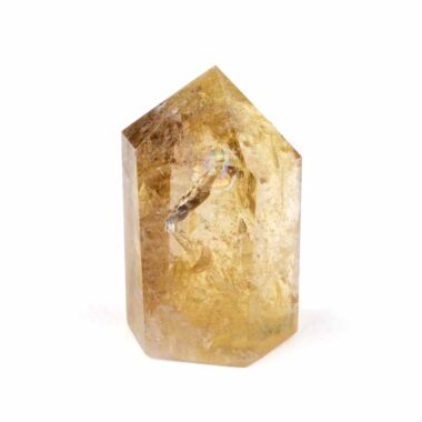 Citrin Natur Spitze Höhe 39 mm transparent aus Brasilien in bester Farbe Edelsteine Heilsteine bei Wunderstein24