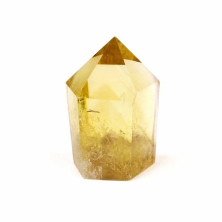 Citrin Natur Spitze Höhe 36 mm transparent aus Brasilien in bester Farbe Edelsteine Heilsteine bei Wunderstein24