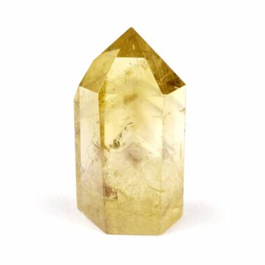 Citrin Natur Spitze Höhe 44 mm transparent aus Brasilien in bester Farbe Edelsteine Heilsteine bei Wunderstein24