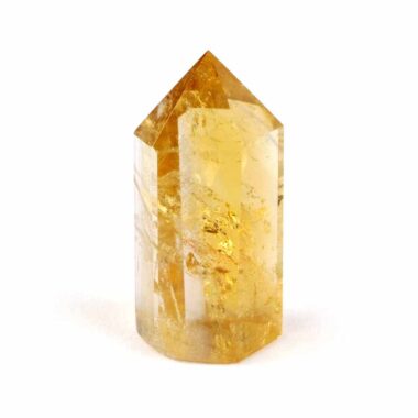 Citrin Natur Spitze Höhe 41 mm transparent aus Brasilien in bester Farbe Edelsteine Heilsteine bei Wunderstein24