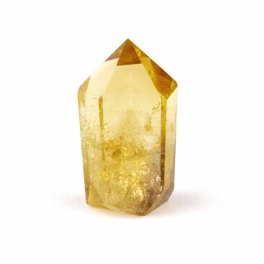 Citrin Natur Spitze Höhe 42 mm transparent aus Brasilien in bester Farbe Edelsteine Heilsteine bei Wunderstein24