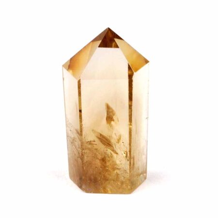 Citrin Natur Spitze Höhe 45 mm transparent aus Brasilien in bester Farbe Edelsteine Heilsteine bei Wunderstein24
