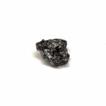 Diamant schwarz Ø ca. 6,6 mm Rohdiamant 0,85 Karat Brasilien Edelsteine Heilsteine bei Wunderstein24