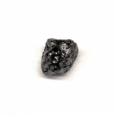 Diamant schwarz Ø ca. 6,2 mm Rohdiamant 0,95 Karat Brasilien Edelsteine Heilsteine bei Wunderstein24