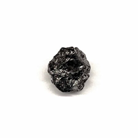 Diamant schwarz Ø ca. 5,8 mm Rohdiamant 0,70 Karat Brasilien Edelsteine Heilsteine bei Wunderstein24