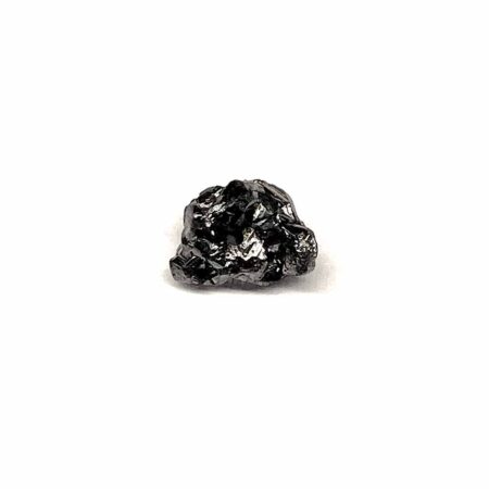 Diamant schwarz Ø ca. 6,7 mm Rohdiamant 0,80 Karat Brasilien Edelsteine Heilsteine bei Wunderstein24