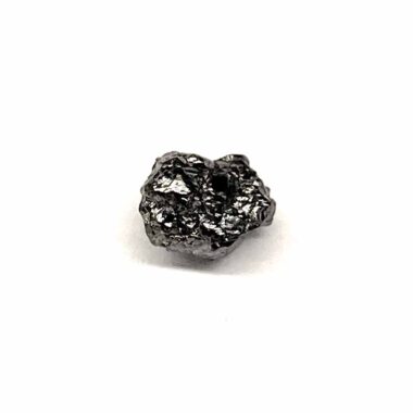 Diamant schwarz Ø ca. 5,6 mm Rohdiamant 0,70 Karat Brasilien Edelsteine Heilsteine bei Wunderstein24