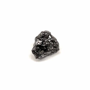 Diamant schwarz Ø ca. 5,7 mm Rohdiamant 0,80 Karat Brasilien Edelsteine Heilsteine bei Wunderstein24