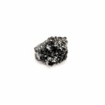 Diamant schwarz Ø ca. 6,4 mm Rohdiamant 0,75 Karat Brasilien Edelsteine Heilsteine bei Wunderstein24