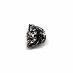 Diamant schwarz Ø ca. 6,2 mm Rohdiamant 0,75 Karat Brasilien Edelsteine Heilsteine bei Wunderstein24