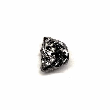 Diamant schwarz Ø ca. 6,1 mm Rohdiamant 0,75 Karat Brasilien Edelsteine Heilsteine bei Wunderstein24