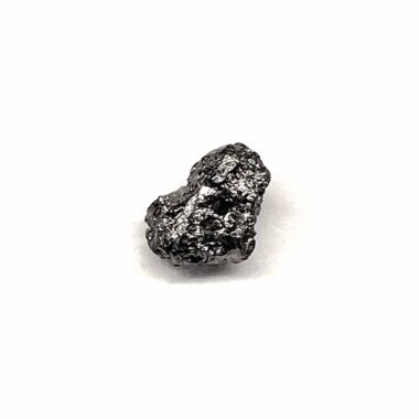 Diamant schwarz Ø ca. 6,2 mm Rohdiamant 0,75 Karat Brasilien Edelsteine Heilsteine bei Wunderstein24