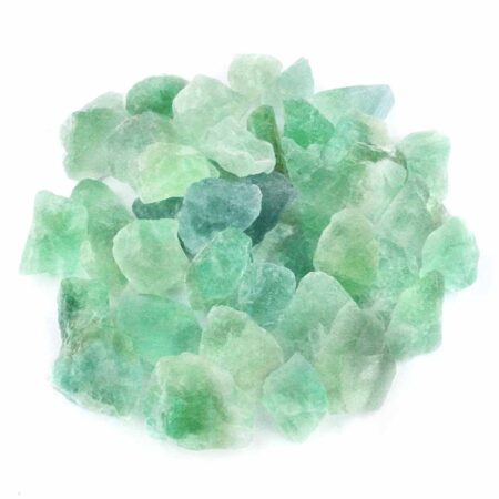 Fluorit Rohsteine grün Ø ca. 15 – 35 mm Edelsteine Heilsteine bei Wunderstein24