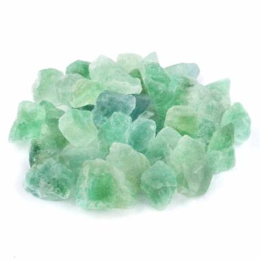 Fluorit Rohsteine grün Ø ca. 15 – 35 mm Edelsteine Heilsteine bei Wunderstein24