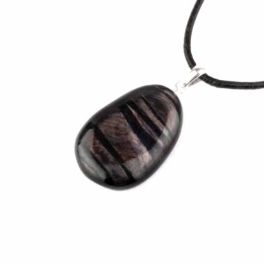 Hypersthen Anhänger mit 925 Sterling-Silber Stiftöse in Top-Qualität Edelsteine Heilsteine bei Wunderstein24 Hypersthen Anhänger mit 925 Sterling-Silber Stiftöse in Top-Qualität Edelsteine Heilsteine bei Wunderstein24