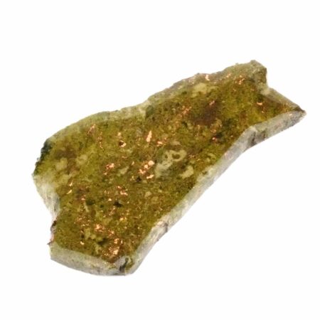 natürliche Kupfer Scheibe poliert aus Michigan / USA Ø ca. 70 mm Edelsteine Heilsteine bei Wunderstein24