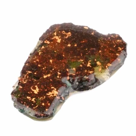 natürliche Kupfer Scheibe poliert aus Michigan / USA Ø ca. 70 mm Edelsteine Heilsteine bei Wunderstein24