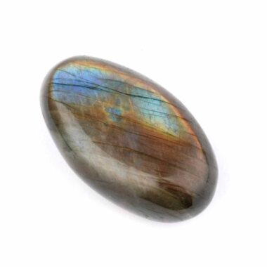 Labradorit Handschmeichler | Trommelstein Ø 58 mm in bester Farbe und Qualität Edelsteine Heilsteine bei Wunderstein24