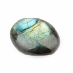 Labradorit Handschmeichler | Trommelstein Ø 51 mm in bester Farbe und Qualität Edelsteine Heilsteine bei Wunderstein24