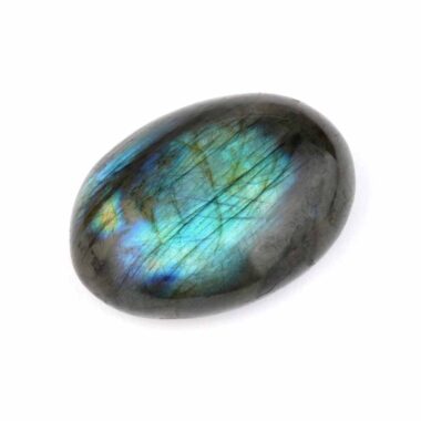 Labradorit Handschmeichler | Trommelstein Ø 50 mm in bester Farbe und Qualität Edelsteine Heilsteine bei Wunderstein24