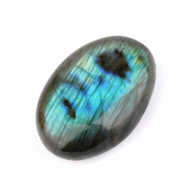 Labradorit Handschmeichler | Trommelstein Ø 55 mm in bester Farbe und Qualität Edelsteine Heilsteine bei Wunderstein24