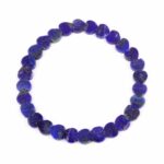 Lapislazuli Kinder Ø 6,5 mm Herz Perlen Edelstein Armband flexibel und dehnbar Edelsteine Heilsteine bei Wunderstein24