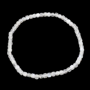 Mondstein weiß facettiertes Ø 3,6 mm Perlen Armband flexibel und dehnbar Edelsteine Heilsteine bei Wunderstein24 Mondstein weiß facettiertes Ø 3,6 mm Perlen Armband flexibel und dehnbar Edelsteine Heilsteine bei Wunderstein24