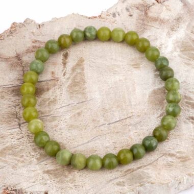 Nephrit Jade Ø 6 mm Kugel Perlen Edelstein Armband flexibel und dehnbar Edelsteine Heilsteine bei Wunderstein24 Nephrit Jade Ø 6 mm Kugel Perlen Edelstein Armband flexibel und dehnbar Edelsteine Heilsteine bei Wunderstein24