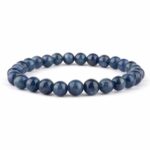 Larimar Ø 14 mm Kugel Edelstein Armband flexibel und dehnbar Edelsteine Heilsteine bei Wunderstein24