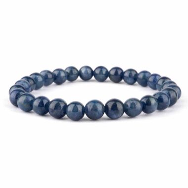 Saphir Ø 7 mm Kugel Edelstein Armband flexibel und dehnbar Edelsteine Heilsteine bei Wunderstein24 Saphir Ø 7 mm Kugel Edelstein Armband flexibel und dehnbar Edelsteine Heilsteine bei Wunderstein24