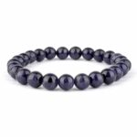Smaragd Ø ca. 8 mm Kugel | Perlen Armband flexibel und dehnbar Edelsteine Heilsteine bei Wunderstein24