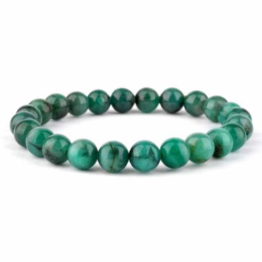 Smaragd Ø ca. 8 mm Kugel | Perlen Armband flexibel und dehnbar Edelsteine Heilsteine bei Wunderstein24 Smaragd Ø ca. 8 mm Kugel | Perlen Armband flexibel und dehnbar Edelsteine Heilsteine bei Wunderstein24