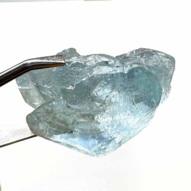 großer blauer Topas Kristall | Blautopas Ø 46,5 mm aus Minas Gerais Edelsteine Heilsteine bei Wunderstein24