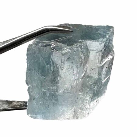 großer blauer Topas Kristall | Blautopas Ø 44,2 mm aus Minas Gerais Edelsteine Heilsteine bei Wunderstein24